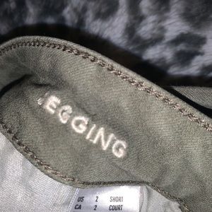 Green American eagle high waisted jegging